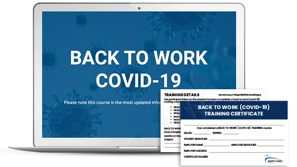back to work after covid 19 online course