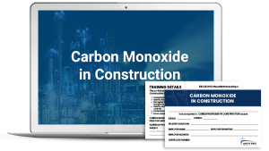 carbon monoxide in construction online training